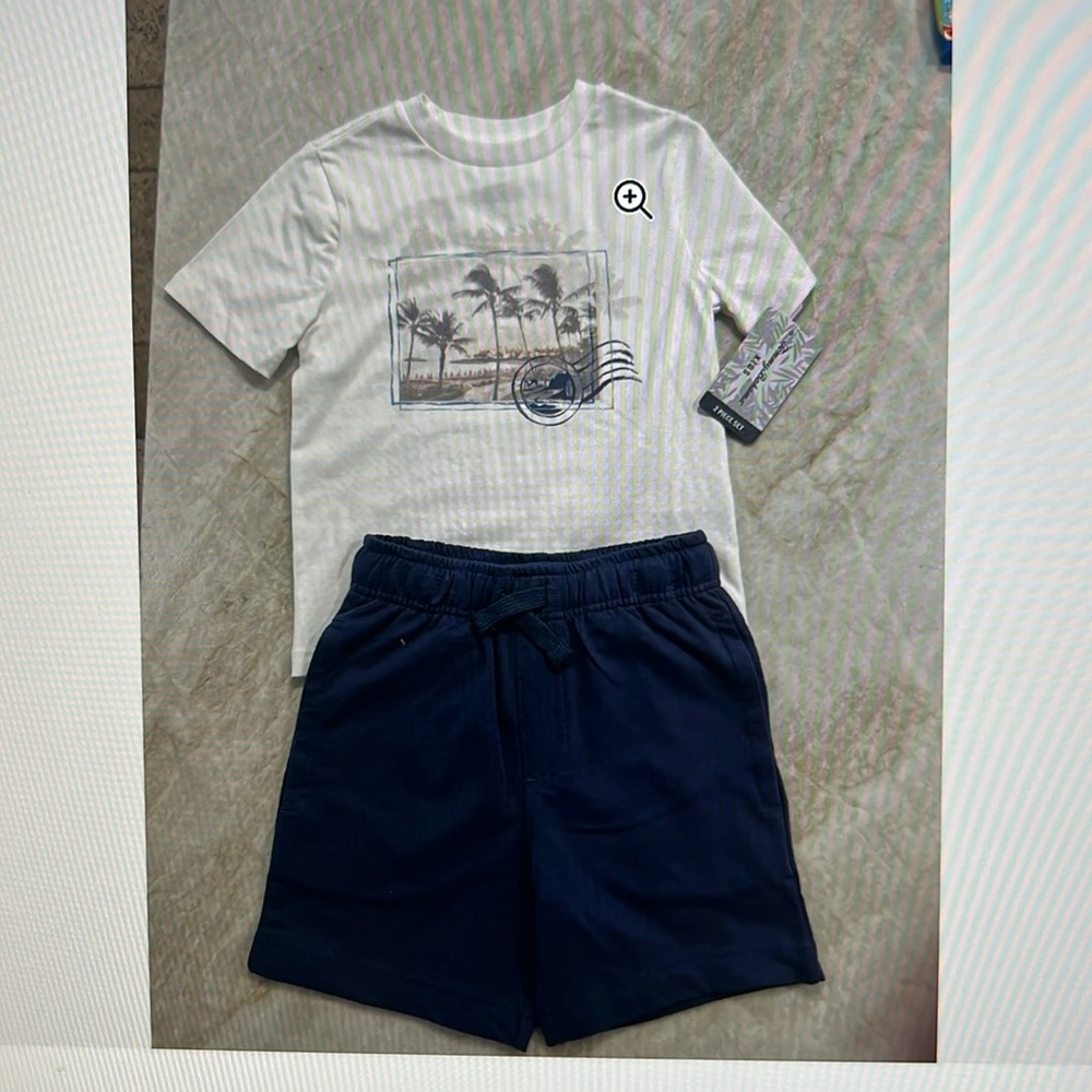 Tommy Bahama kids- 2 pc set. Size XS (4). NWT.